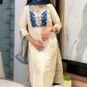 Kurti Pant & Dupatta Set